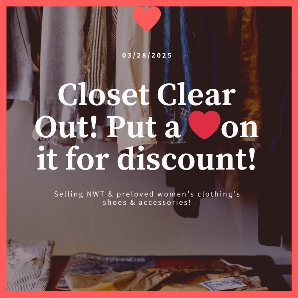 Women’s clothing, athleisure,jewelry accessories, purses, shoes, boots, scarves!